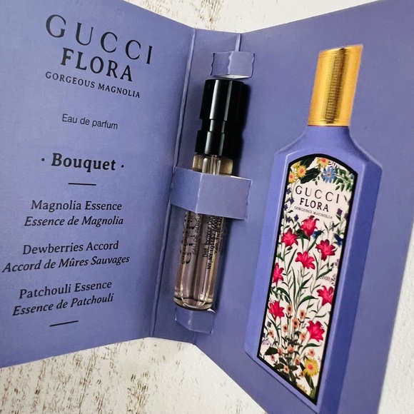 Gucci Flora Tory Burch Marc Jacobs Daisy Wild Parfume Spay Sample Bundle - Picture 7 of 8